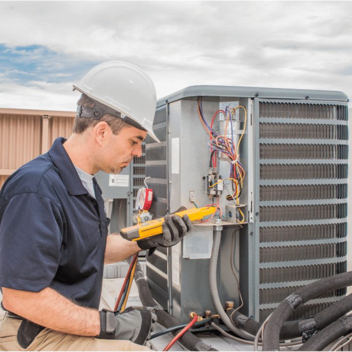Dunnville Duct Cleaning certified duct cleaning technician on a service call in Dunnville, Ontario